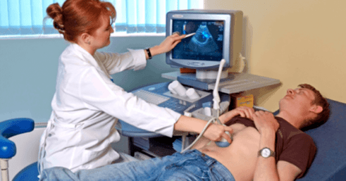 diagnosis ultrasound parasit dina manusa